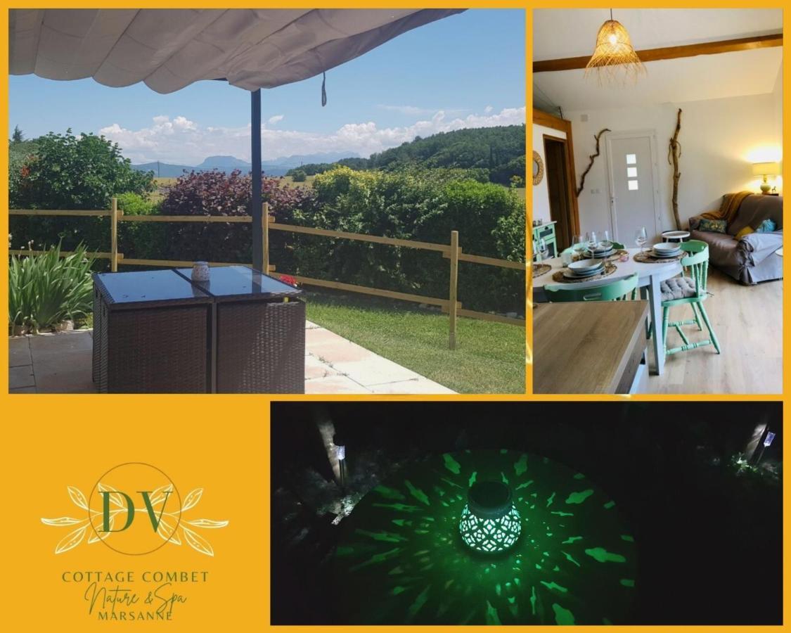 Cottage Combet Gite Climatise Avec Jacuzzi Marsanne Kültér fotó